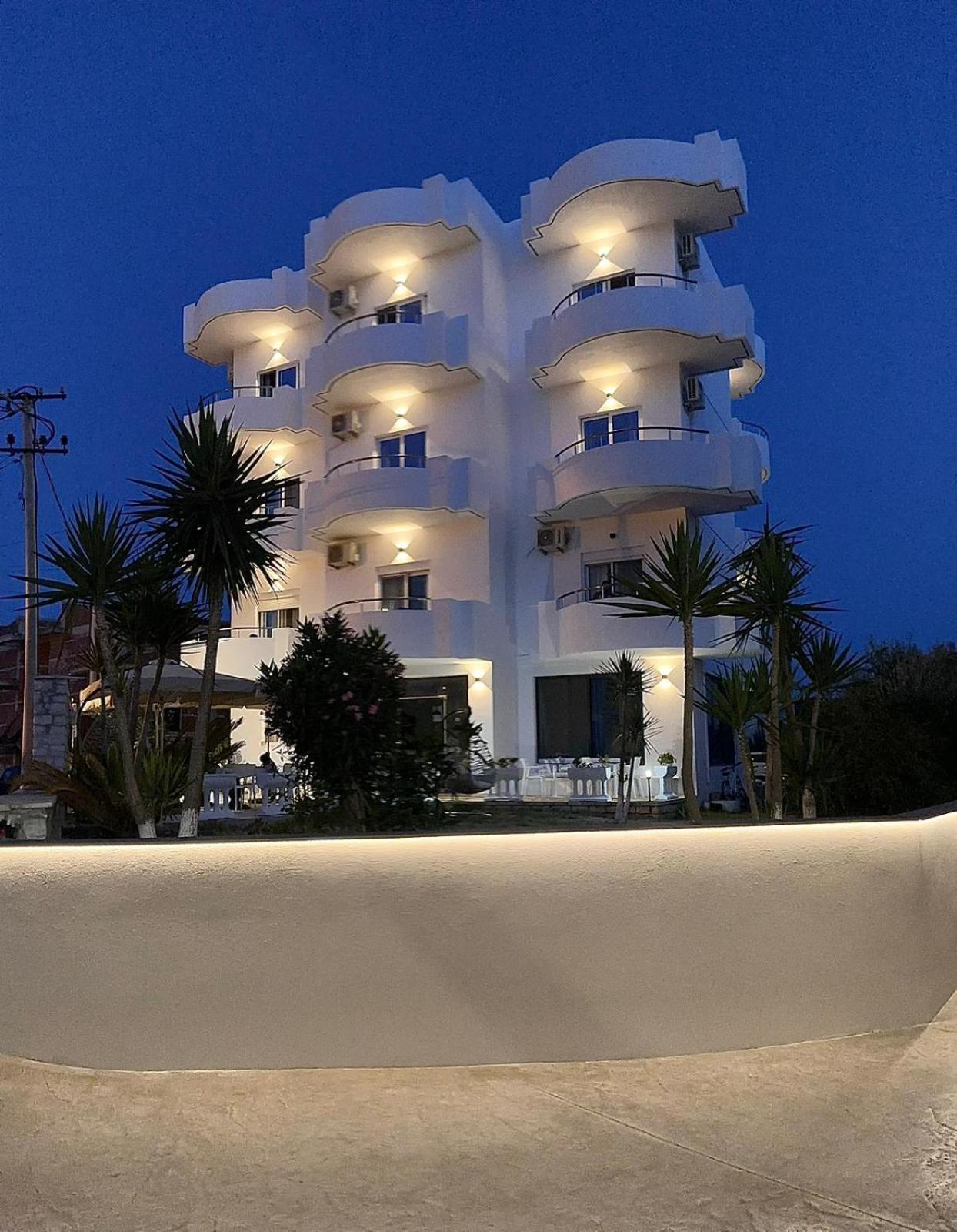 Hotel Belle Vue Ksamil Exterior foto